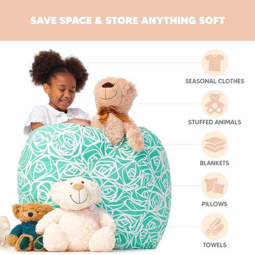 Kids bean bag cover only - bean,