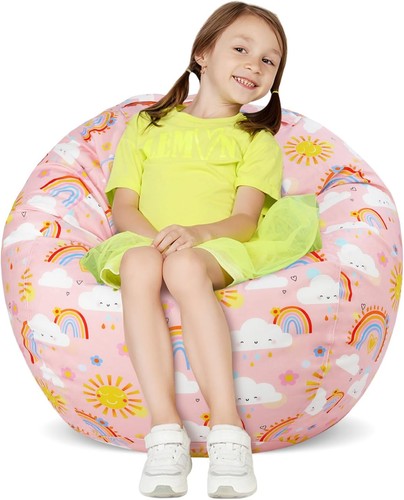Boho rainbow kids bean bag - boho,