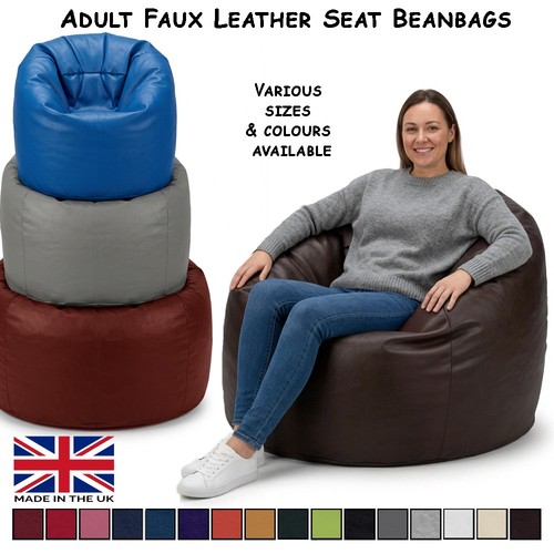 Large beanbag faux leather - large,