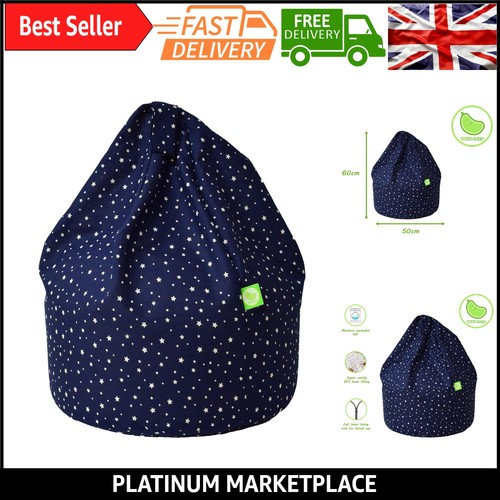 Kids navy stars cotton - navy,