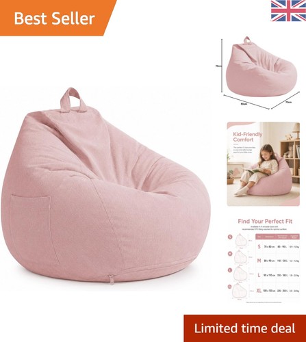 Breathable pink kids bean bag - kids,