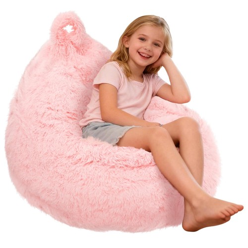 Fluffy bean bag cover - fluffy,
